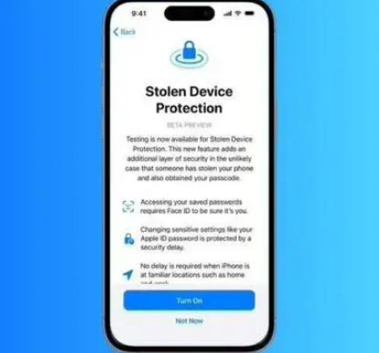 青白江苹果授权维修店分享被盗设备保护功能开启方法