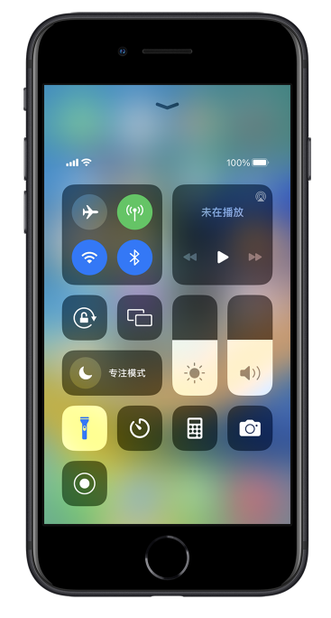 青白江苹果14维修分享苹果iPhone 14 Pro手电筒开启方法 