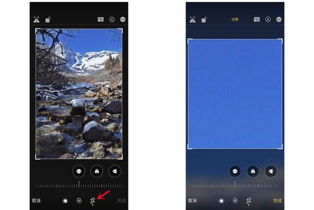青白江苹果手机维修分享iPhone手机如何使用裁剪功能隐藏照片 